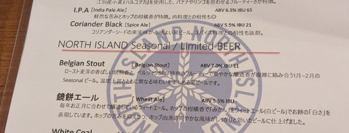 Beer Bar NORTH ISLAND is one of petitcurryさんのお気に入りスポット.