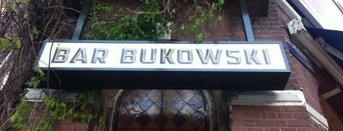 Bar Bukowski is one of in Amsterdam-Oost met Mik.