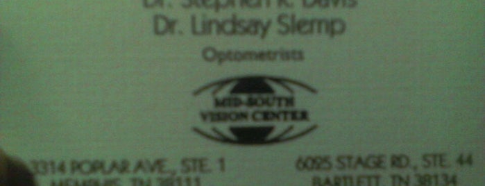 Mid South Vision Center is one of Medical.