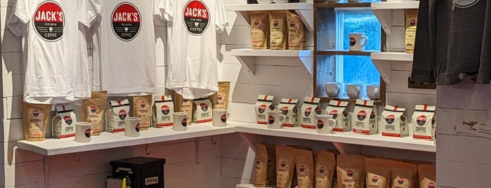 Jack's Stir Brew Coffee is one of Lugares favoritos de Aaron.
