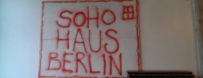 Soho House is one of Berlin Eats.