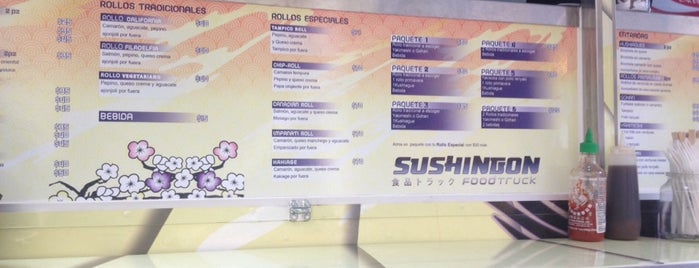Sushingon Food Truck is one of DFMX Camioncitos.