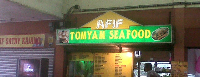 Afif Tomyam Seafood, Taman Cheras Perdana is one of Makan-makan @ BTHO.