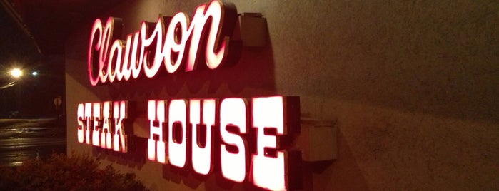 Clawson Steak House is one of สถานที่ที่ Marnie ถูกใจ.