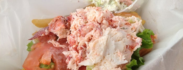 Sesuit Harbor Cafe is one of America's Top 25 Best Lobster Rolls.