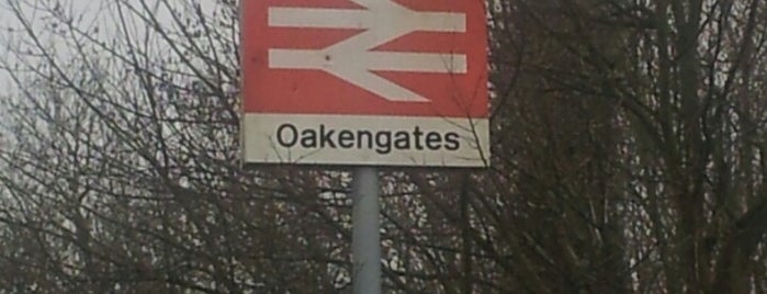 Oakengates Railway Station (OKN) is one of Railway Stations i've Visited.