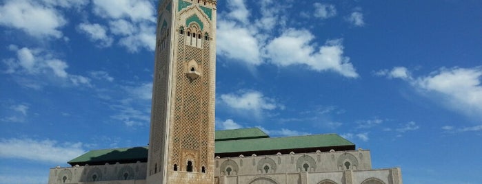 Mosquée Hassan II is one of Krásy Maroka.