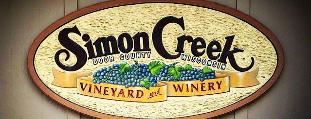 Simon Creek Winery is one of Best of Door County.
