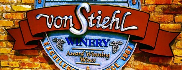 Von Stiehl Winery is one of Best of Door County.