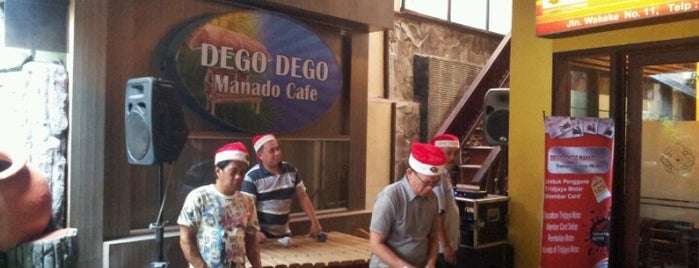 Dego-Dego Manado Cafe is one of Lugares favoritos de Gary.