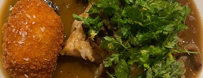 Dame is one of The 15 Best Places for Fish & Chips in New York City.