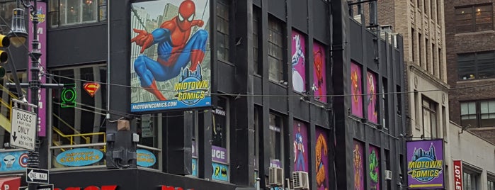 Midtown Comics is one of NY Shopping.