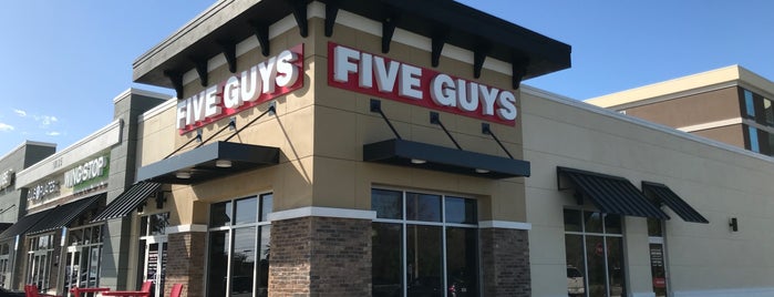 Five Guys is one of Have been to.