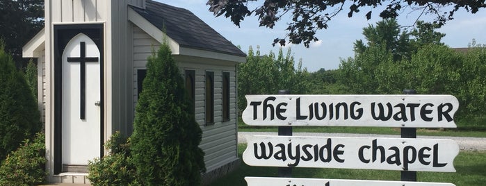 The Living Water Wayside Chapel is one of Canada 2020.