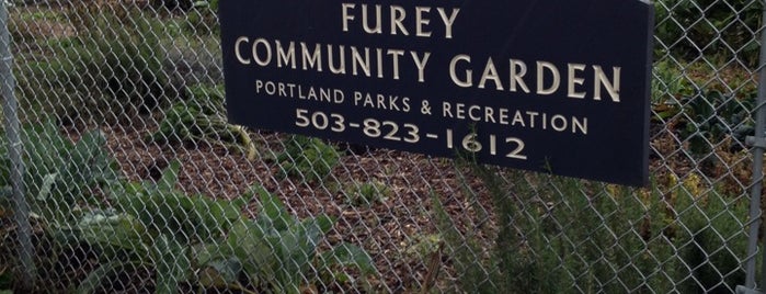 Furey Community Garden is one of Portlands parks and gardens.