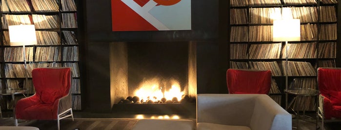 Living Room is one of The 13 Best Places with Fireplaces in Austin.