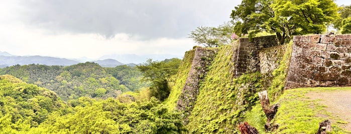 Oka Castle Site is one of 日本100名城.