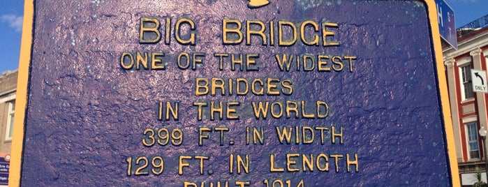 The Big Bridge is one of Historic Lockport New York.