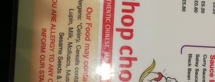 Chop Chop Noodle Bar is one of London Cheap Eats.