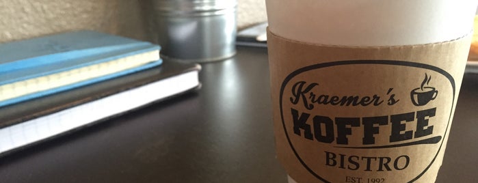 Kraemer's Koffee Bistro is one of LA & Riverside.