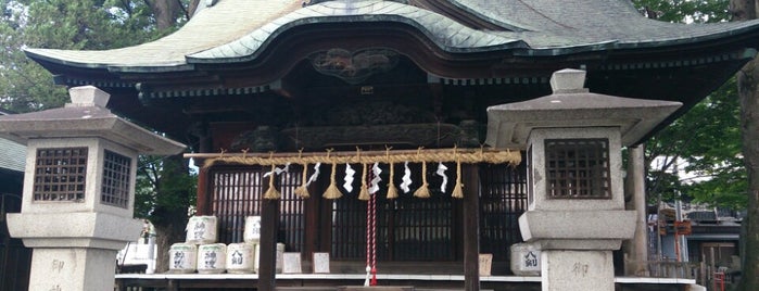 八剱神社 is one of 諏訪.