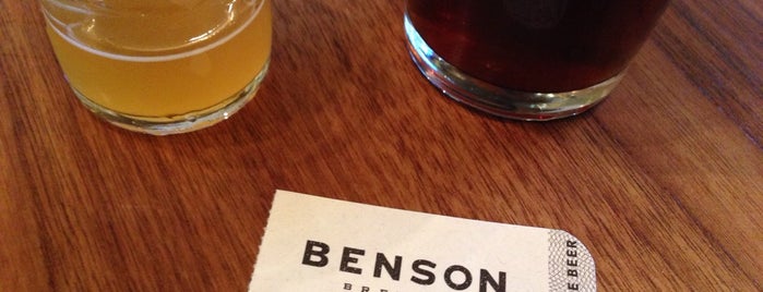 Benson Brewery is one of MarQ 님이 좋아한 장소.