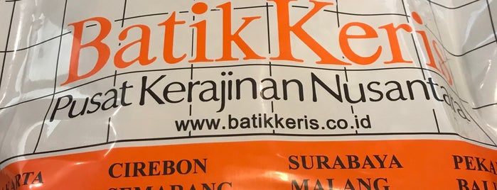 Batik Keris is one of Manado Town Square II.