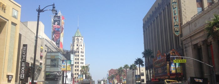 Hollywood is one of Los Angeles.