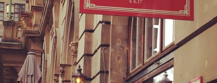 Café Prag is one of Orte, die Merve gefallen.