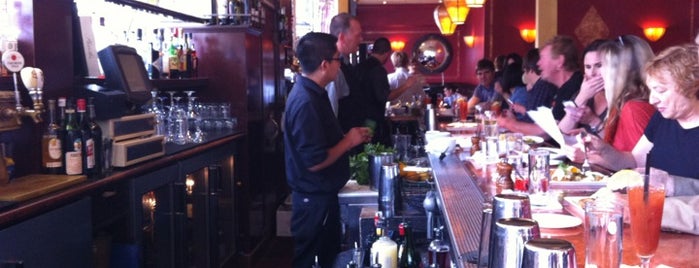 Absinthe Brasserie & Bar is one of Chris' SF Bay Area To-Dine List.