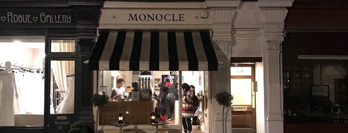 The Monocle Café is one of London.Coffee.