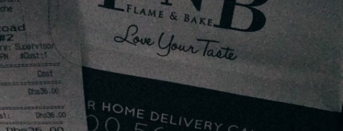 Flame and Bake is one of AbuDhabi.Food.