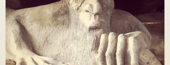 The Fremont Troll is one of Weekend ideas.