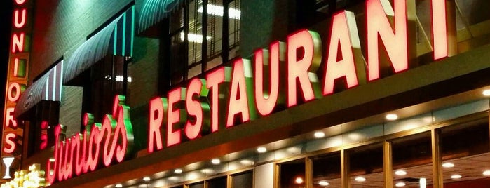 Junior's Restaurant is one of NYC Eats.