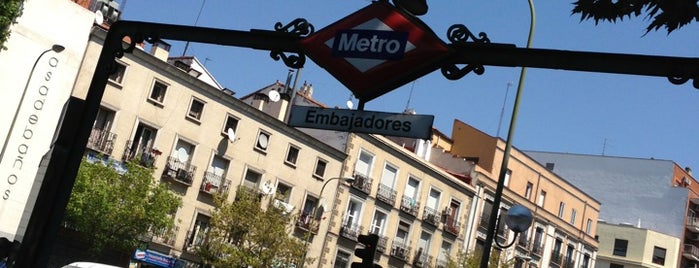 Glorieta de Embajadores is one of Madrid - Sitios que ver.