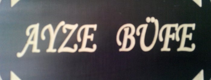 Ayze Büfe is one of AVM➖MARKET➖BÜFE➖BAKKAL➖ŞARKÜTERİ.