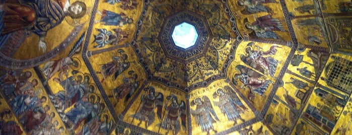 Baptistery of St John is one of Florence.