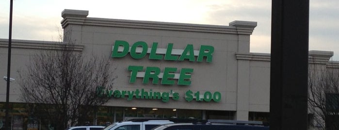 Dollar Tree is one of my list.