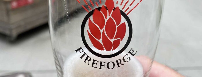 Fireforge Crafted Beer is one of Greenville SC.