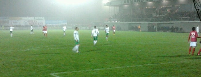 Armand Melis Stadion / KFC Dessel Sport is one of Belgacom League Stadiums.