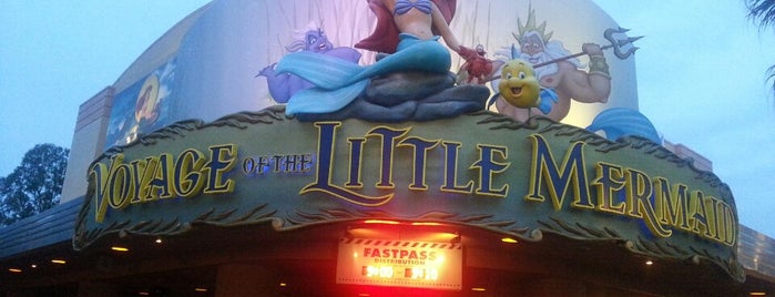 Voyage of The Little Mermaid is one of WdW Hollywood Studios.