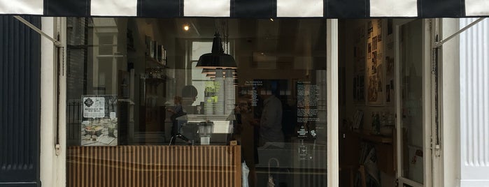 The Monocle Café is one of London.