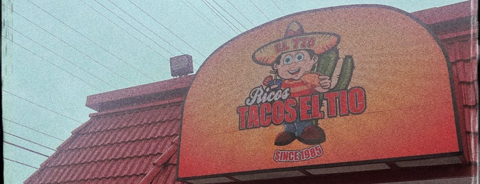 Ricos Tacos El Tio is one of Favorite Spots.