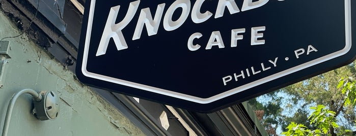 Knockbox Cafe is one of Philly.