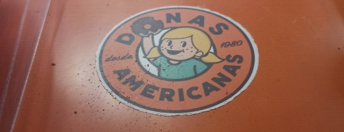 Donas Americanas is one of Postres/Helados.