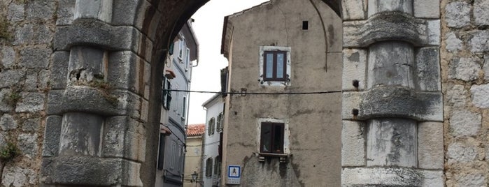 roman arch is one of Rijeka.