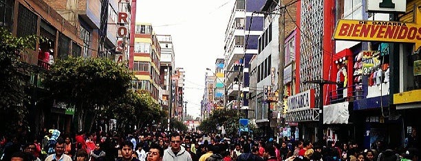 Gamarra is one of Lima.
