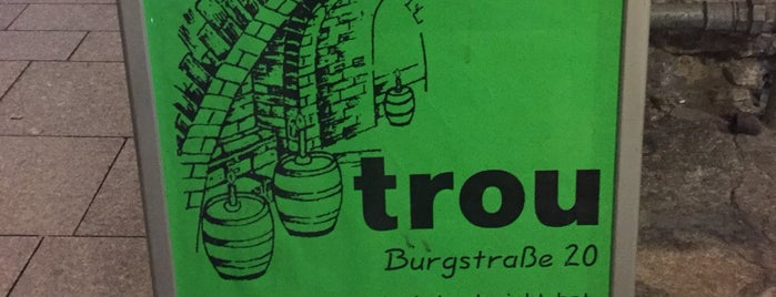 Trou is one of Kneipenzertifikat April 2023.