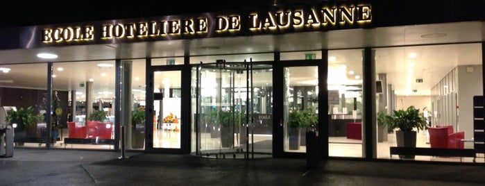 Ecole hôtelière de Lausanne (EHL) is one of สถานที่ที่ Panos ถูกใจ.