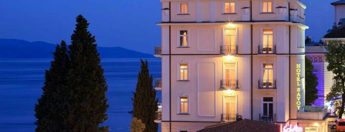 Savoy Hotel Opatija is one of Posti che sono piaciuti a Milos.